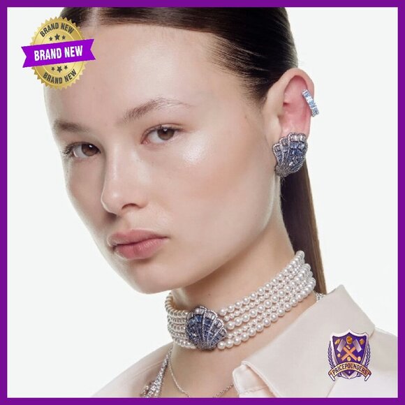 Heart Crystal Pendant Necklace Rhodium Setting 14-18 Inch Chain - Picture 8 of 8